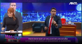 Magaly Medina molesta con Paco