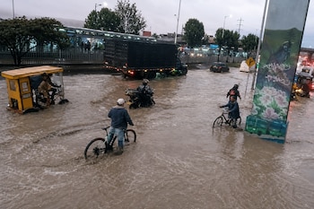 Las imágenes de cómo quedó la Autopista Sur se convirtieron en tendencia - crédito Pasa en Bogotá / X