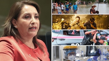 Presidenta del Perú, Dina Boluarte,