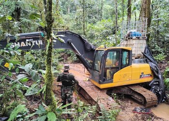 Minería ilegal en Amazonas. (Foto: