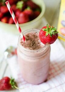 Licuado fresas