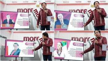 Mario Delgado dio a conocer