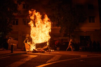 Cuarta noche de manifestaciones contra