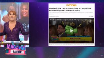 Magaly TV La Firme. (Captura