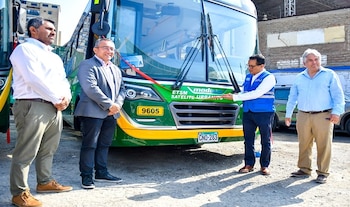 La línea de transporte 'El Urbanito' contará con 10 modernos buses en su flota para ofrecer una moderna experiencia de viaje. (Foto: MTC)