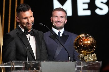 Lionel Messi recibió el Balón