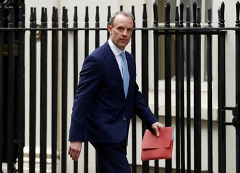 El secretario de Relaciones Exteriores