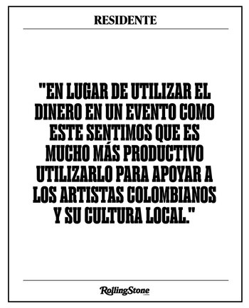 Así anunció la revista Rolling