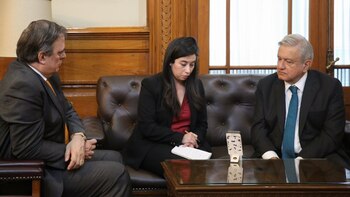 El mandatario mexicano se comunicó