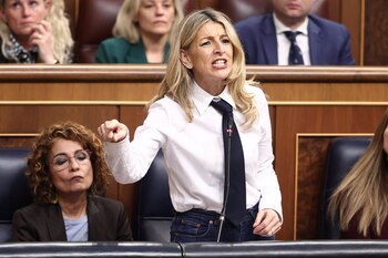 La vicepresidenta segunda y ministra