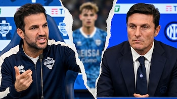 Fábregas apuntó contra Zanetti por sus dichos sobre Nico Paz: “Me da pena”