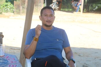 Carlos Morales, representante de Cahucopana.