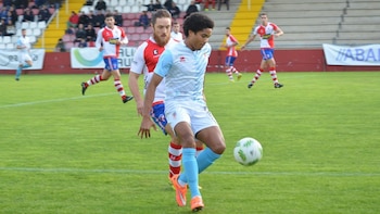 El futbolista se fue de