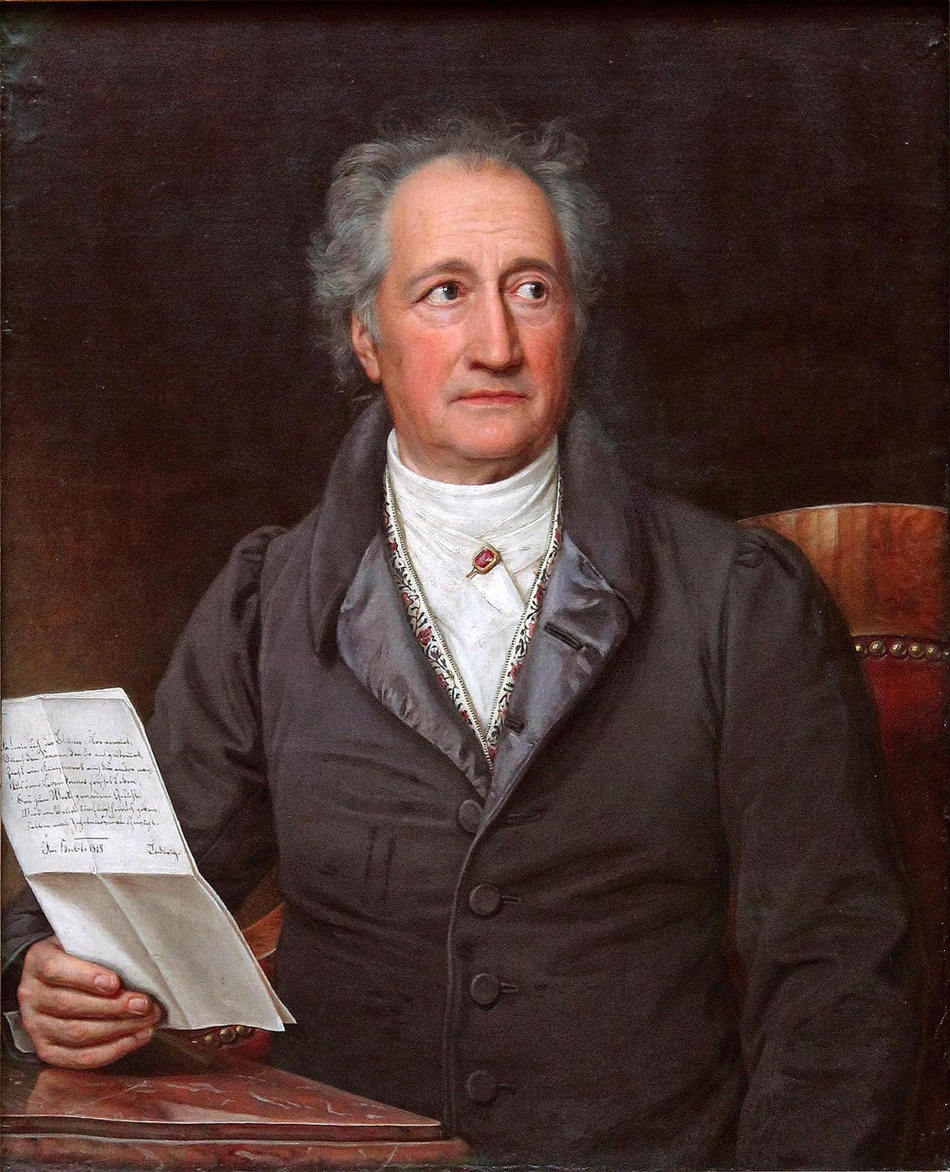 El filósofo y escritor alemán Johann Wolfgang von Goethe