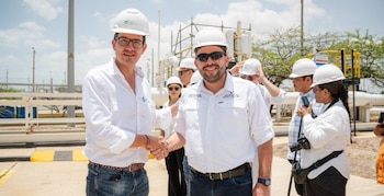 El proyecto permitirá inyectar hasta 250 millones de pies cúbicos diarios de gas al Sistema Nacional de Transporte y convertir a La Guajira en un punto estratégico para el abastecimiento del país - crédito Ministerio de Minas