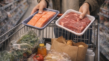 La subida de precios obliga a más de la mitad de los españoles a ‘sacar’ la carne y el pescado de su cesta de la compra
