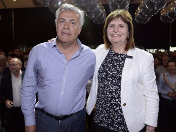 Patricia Bullrich y Alfredo Cornejo