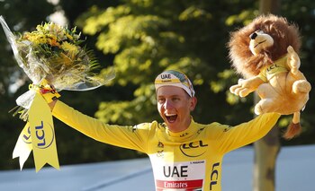 Tadej Pogacar, en una imagen