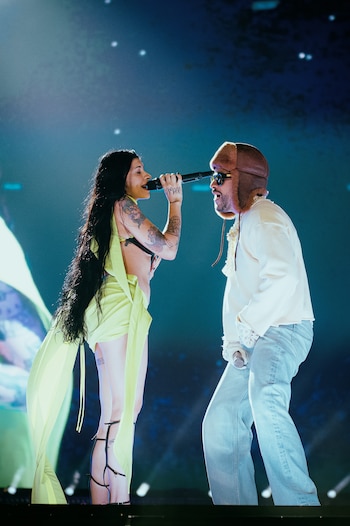 Cuando Bad Bunny le cedió