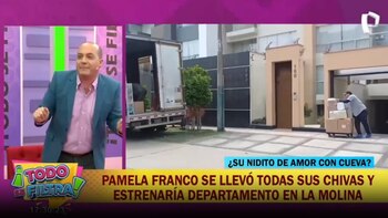 Pamela Franco se muda del depa que compartía con Christian Domínguez: ¿Nuevo hogar con Christian Cueva en La Molina?. (Captura: Todo se filtra)