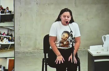 Justine Bustamante, madre de una