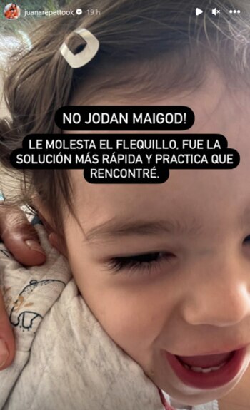 La respuesta de Juana Repetto