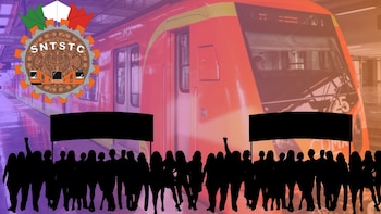 Marcha de trabajadores del Metro