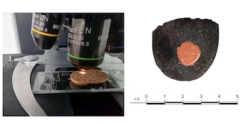 Metodología de análisis. Izq., análisis