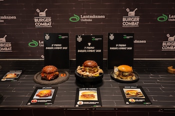 Las tres hamburguesas ganadoras de