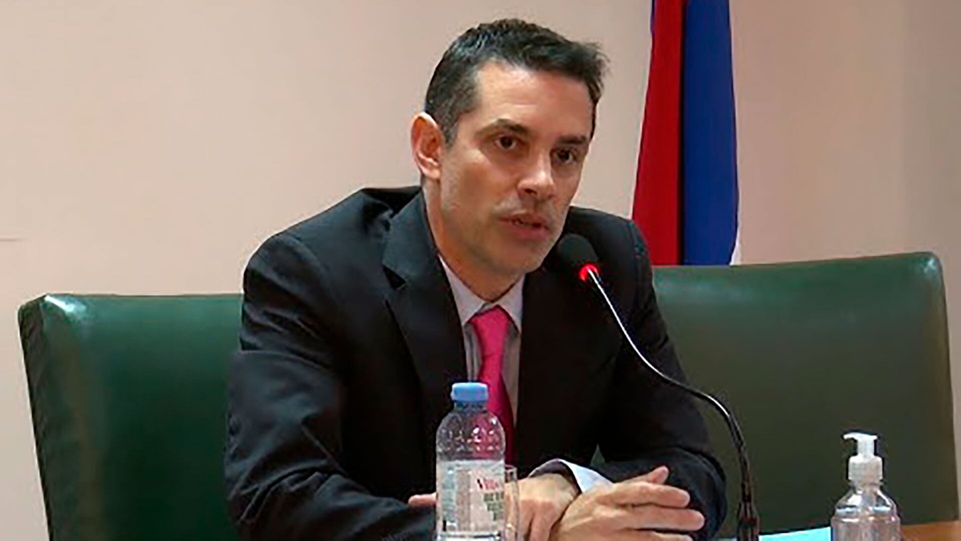 El secretario de Justicia, Sebastián Amerio, destacó el proyecto enviado al Congreso para endurecer las penas