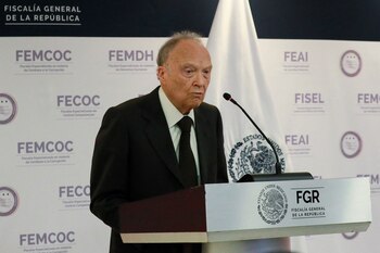 Mexico's Attorney General Alejandro Gertz