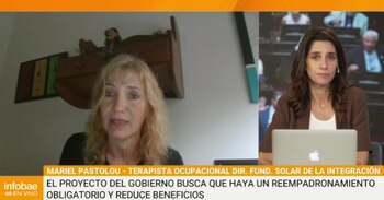 Los aranceles desactualizados del nomenclador generan graves dificultades para cubrir los costos reales de atención a personas con discapacidad (Captura de video)