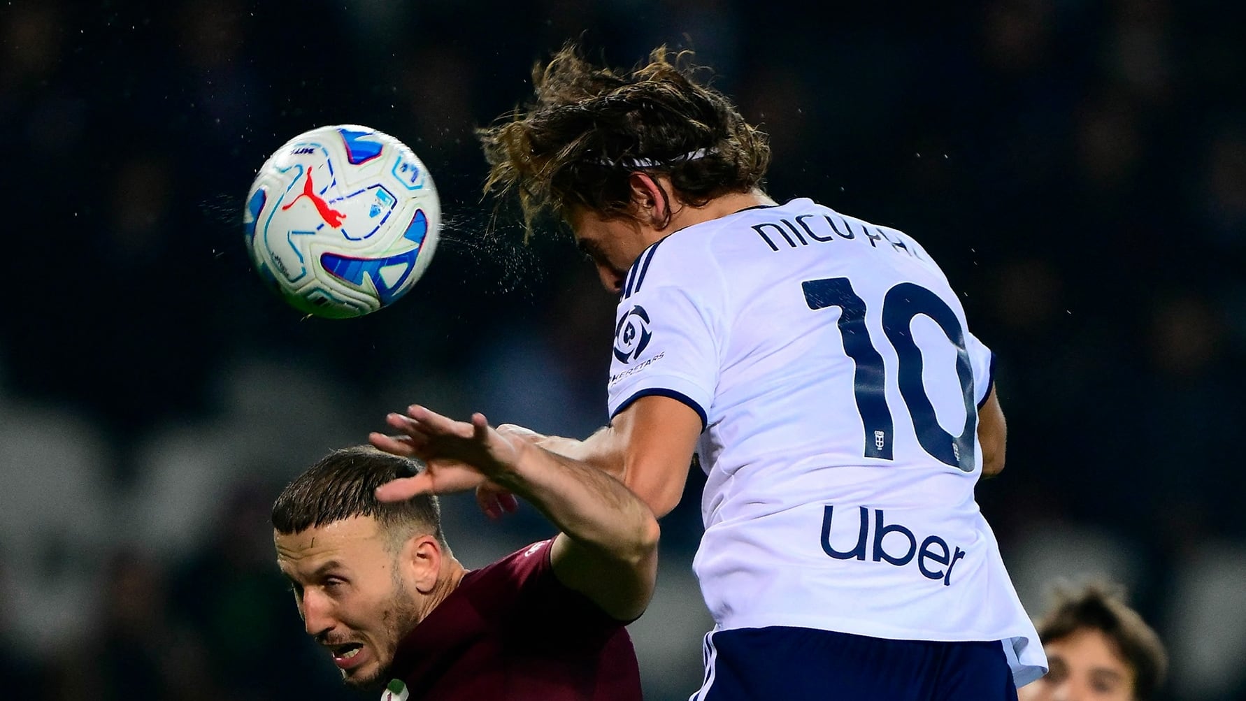 Cabezazo salvador y asistencia: el show de Nico Paz en la remontada del Como sobre Torino en la Serie A