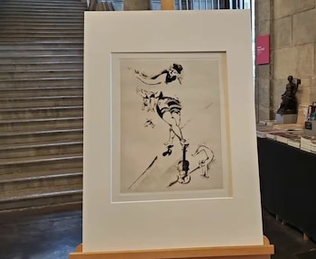 La obra "L’Acrobate Au Violon", de 1924