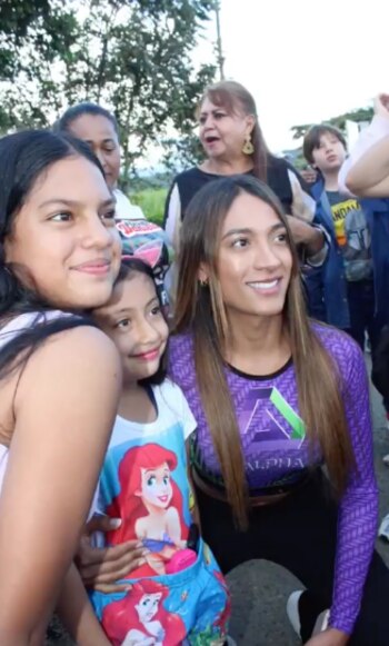 La exparticipante del Desafío, Daniela