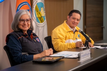 Sistema Conred Guatemala ofrece conferencia de prensa por inicio de lluvias