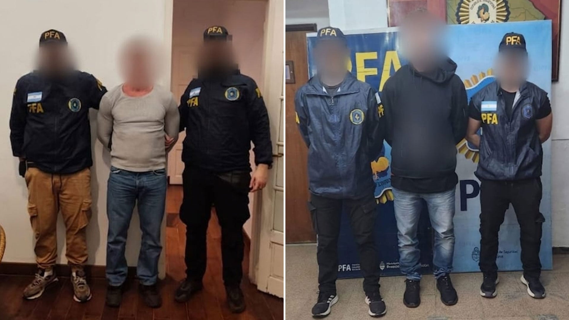 Capturaron a dos hijos de