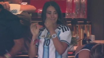 Las lágrimas de Antonela Rocuzzo en el gol del empate de Argentina sobre Inglaterra en la semifinal del Mundial: su posteo en redes