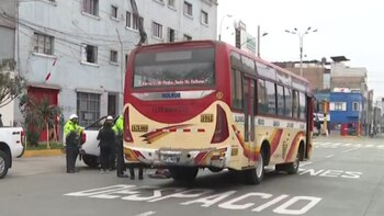 El accidente ocurrió cuando el