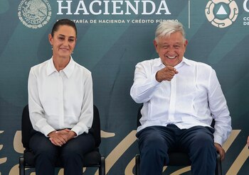 El presidente de México, Andrés