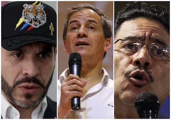 Abelardo de la Espriella - Rafael Nieto - Iván Cepeda