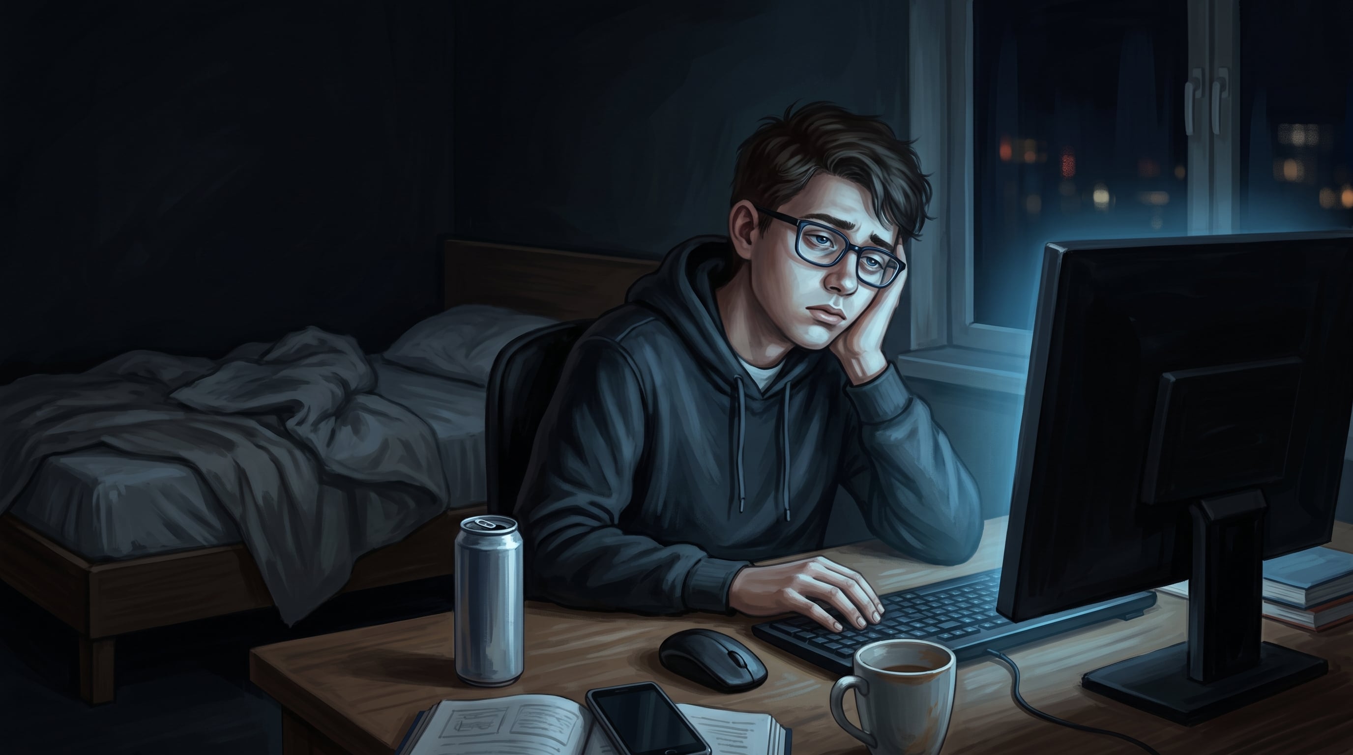 La cafeína puede profundizar los problemas de sueño y el cansancio diurno en adolescentes (Imagen Ilustrativa Infobae)