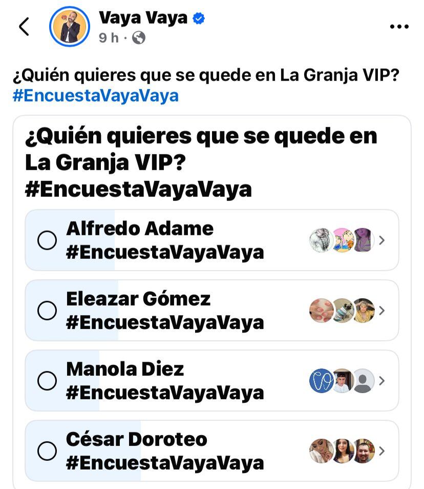 (Facebook: Vaya Vaya)