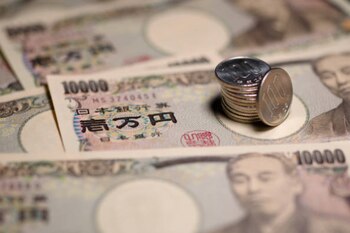 Imagen de los yenes, moneda