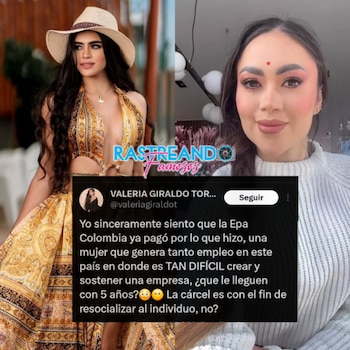 Valeria Giraldo expresó su apoyo