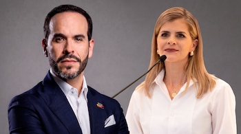 Presidente de Colombia Abelardo de la Espriella y Presidenta de Costa Rica, Laura Fernández.