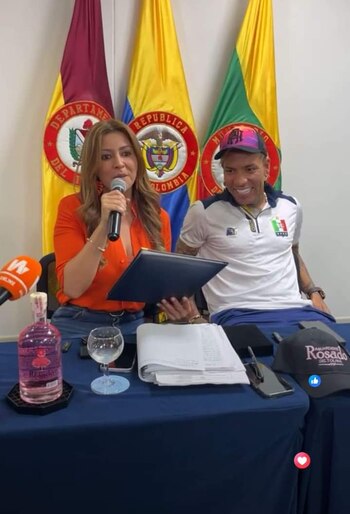 Dayro Moreno sonrió al notar