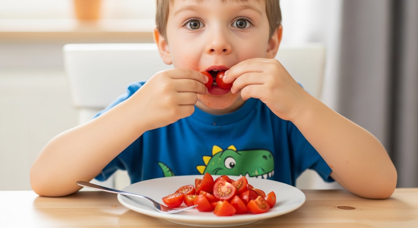 Los alimentos redondos y duros, como uvas enteras, frutos secos y caramelos, presentan mayor peligro para los menores y requieren adaptación (Imagen Ilustrativa Infobae)