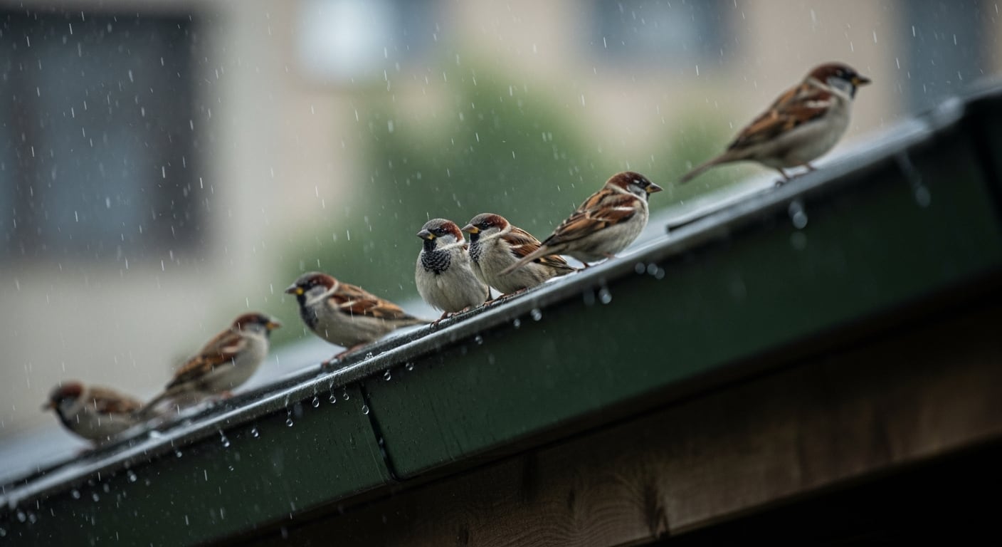 Patos y otras aves acuáticas mantienen su actividad durante la lluvia porque sus plumas impermeables las mantienen secas y aisladas (Imagen Ilustrativa Infobae)