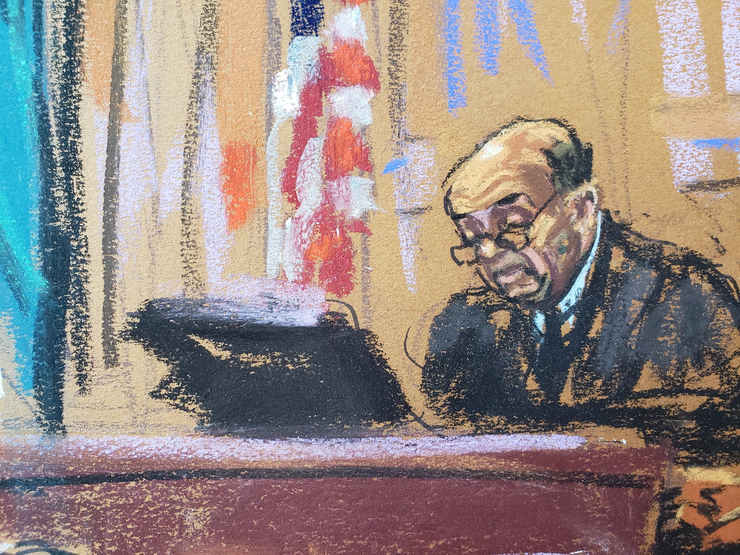 El juez federal de distrito Alvin Hellerstein preside una audiencia (REUTERS/Jane Rosenberg)